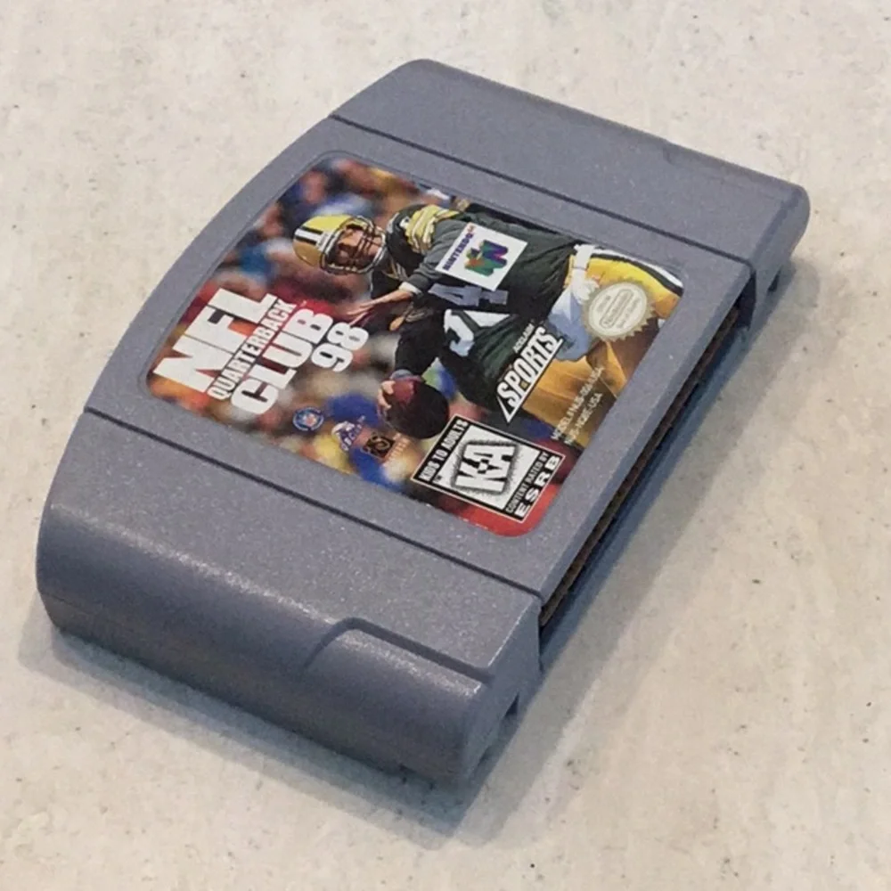NFL Quarterback Club 98 Nintendo 64 Game N64